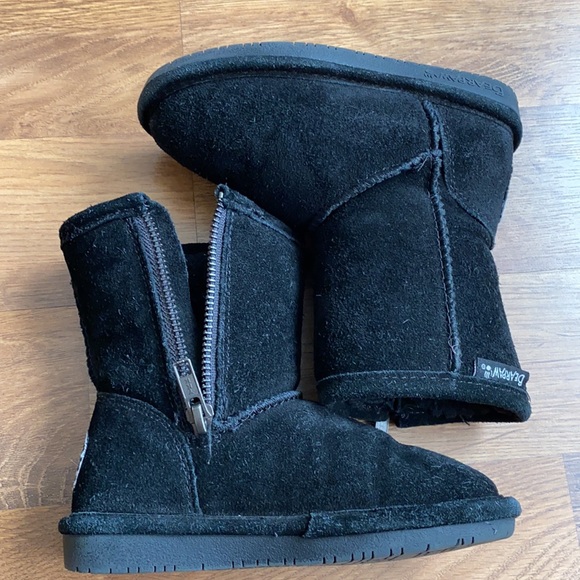 Bear Paul Emma toddler zipper black size 9 - Picture 4 of 10